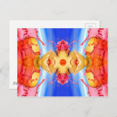 Spinning Top Postkarte (Vorne/Hinten)