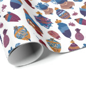 Spinning Tops Toys Geschenkpapier (Rolleneckpunkt)