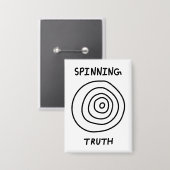 Spinning Truth Button (Vorderseite/Rückseite)