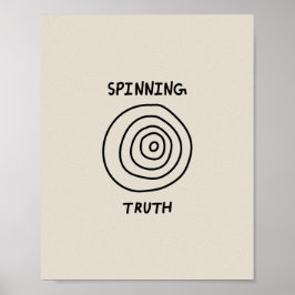 Spinning Truth Poster