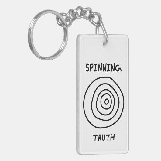 Spinning Truth Schlüsselanhänger (Vorderseite links)