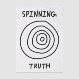 Spinning Truth Seidenpapier