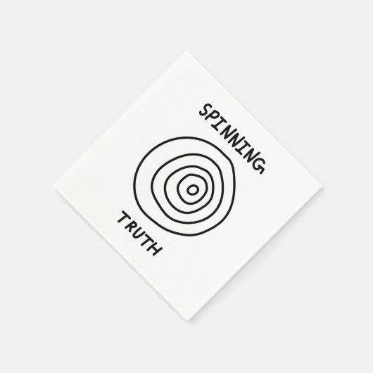 Spinning Truth Serviette (Ecke)