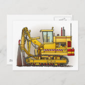 Spinnmaschine Postkarte (Vorne/Hinten)