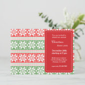 Spinnmuster Einladung (Stehend Vorderseite)