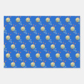 Spinnnadeln Garne Geschenkpapier Set (Vorderseite 2)