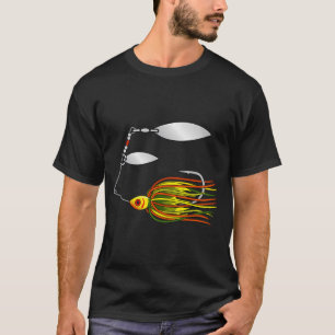 Spinnner Köder Angelköder - Tandem Silberweide  T-Shirt