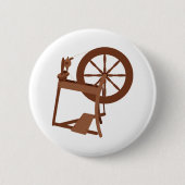 Spinnrad Button (Vorderseite)