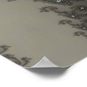 Spinnrad - Fraktal Poster (Ecke)