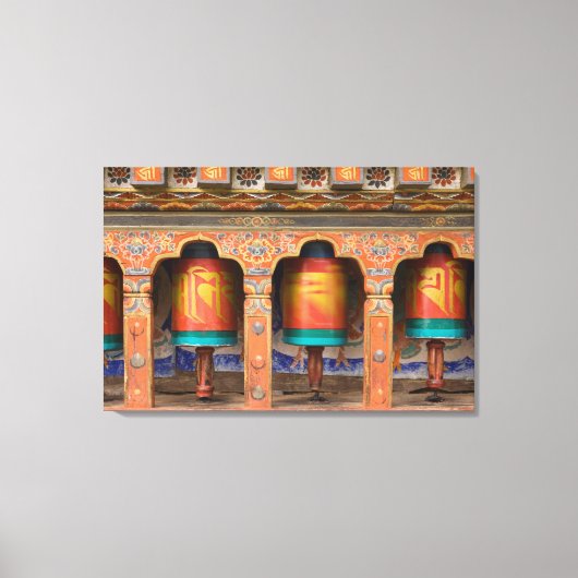 Spinnrad Leinwanddruck (Vorderseite)