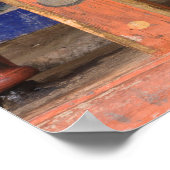 Spinnrad Poster (Ecke)