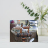 Spinnrad Postkarte (Stehend Vorderseite)