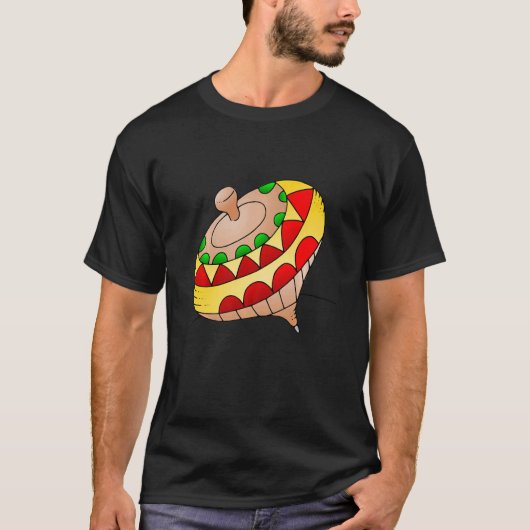 Spinnspielzeug-Oberseite T-Shirt (Vorderseite)