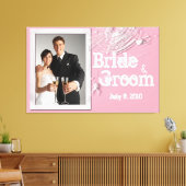 Spinnweben und weiße Spinnen verkeilen die Leinwan Leinwanddruck (Insitu (Wohnzimmer))