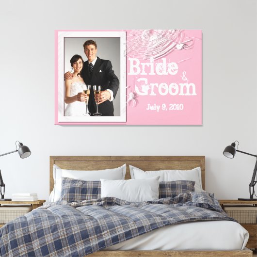 Spinnweben und weiße Spinnen verkeilen die Leinwan Leinwanddruck (Insitu (Schlafzimmer))