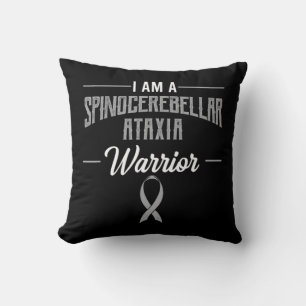 Spinocerebellar Ataxia Warrier Awareness Ribbon SC Kissen
