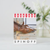 Spinoff Postkarte (Stehend Vorderseite)