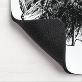 Spinone Arbeit Ruhig Mousepad (Ecke)