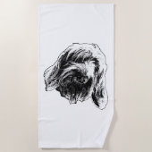 Spinone Easy Day Strandtuch (Vorderseite)
