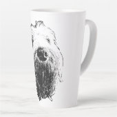 Spinone Emblem Milchtasse (Rechte Ecke)
