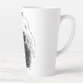 Spinone Emblem Milchtasse (Rechts)