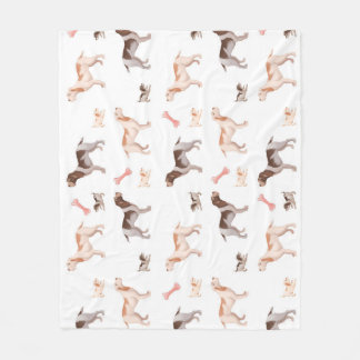Spinone Fleece-Decke Fleecedecke