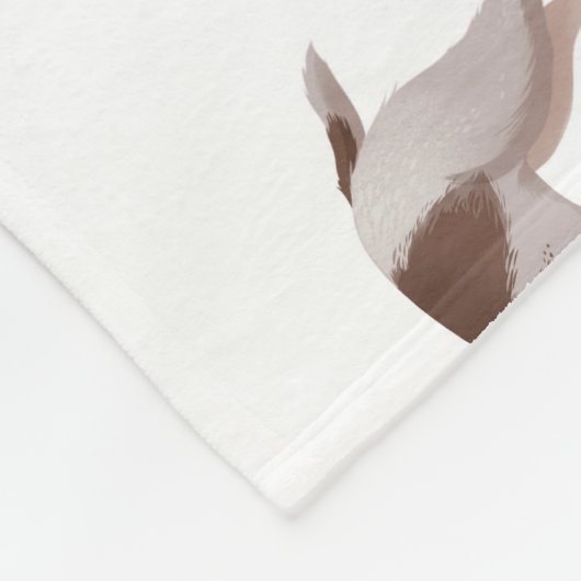 Spinone Fleece-Decke Fleecedecke (Ecke)