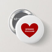 Spinone Italiano Button (Vorne & Hinten)