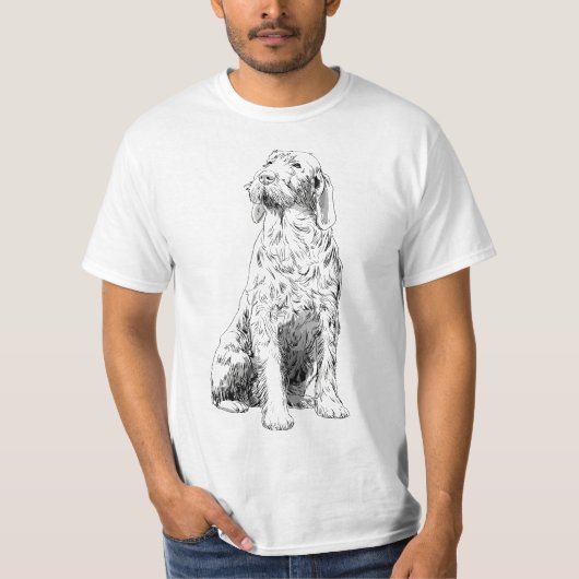 Spinone Italiano Dog  T-Shirt (Vorderseite)