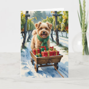 Spinone Italiano Dog Weihnachtsgrußkarte Karte