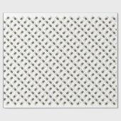 Spinone Italiano Geschichtsdesign Geschenkpapier (Flach)