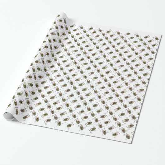 Spinone Italiano Geschichtsdesign Geschenkpapier (Ungerollt)