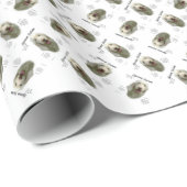 Spinone Italiano Geschichtsdesign Geschenkpapier (Rolleneckpunkt)