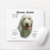 Spinone Italiano Geschichtsdesign Mousepad (Mit Mouse)