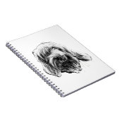 Spinone Italiano-Hunde-Notizbuch Notizblock (Rechte Seite)