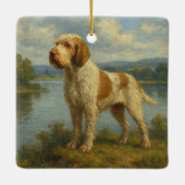 Spinone Italiano Keramikornament (Rückseite)