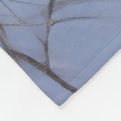 Spinone Italiano lassen es Schnee Weihnachten Fleecedecke (Ecke)