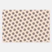 Spinone Italiano Malerei Braun Rasen Niedlicher Hu Geschenkpapier Set (Vorderseite)