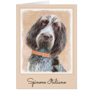 Spinone Italiano Malerei - Niedliche Original Dog 