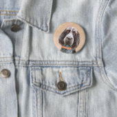 Spinone Italiano Malerei - Niedliche Original Dog  Button (Beispiel)