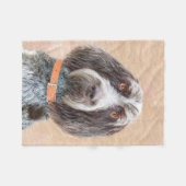 Spinone Italiano Malerei - Niedliche Original Dog  Fleecedecke (Vorderseite (Horizontal))