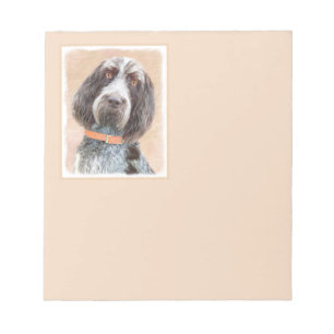 Spinone Italiano Malerei - Niedliche Original Dog  Notizblock