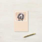 Spinone Italiano Malerei - Niedliche Original Dog  Post-it Klebezettel (Auf Schreibtisch)