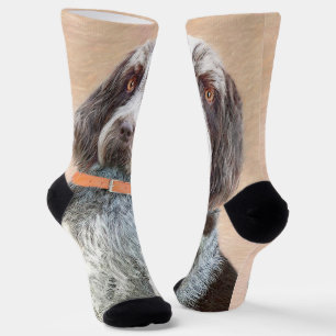 Spinone Italiano Malerei - Niedliche Original Dog  Socken
