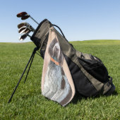 Spinone Italiano Malerei - Niedliche Original Hund Golfhandtuch (Gras)