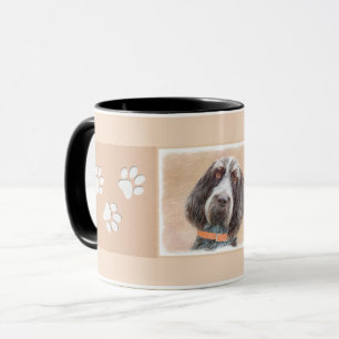 Spinone Italiano Malerei - Niedliche Original Hund Tasse