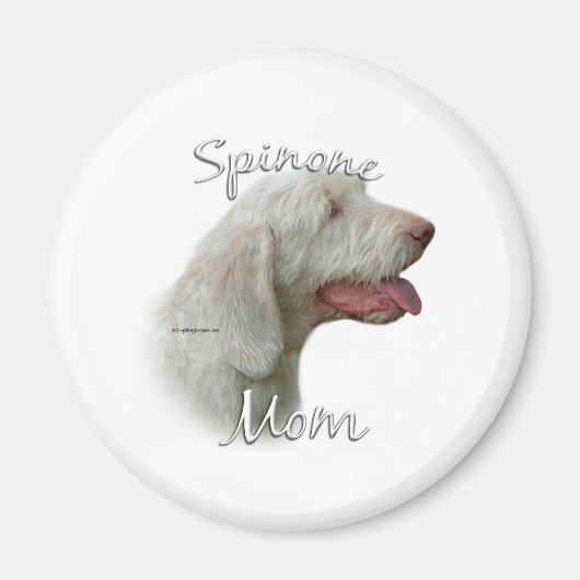 Spinone Italiano Mama 2 Magnet (Vorne)