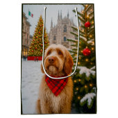 Spinone Italiano  Mittlere Geschenktüte (Rückseite)