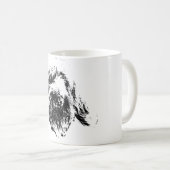 Spinone Italiano Mug – Ink Dog Headshot Kaffeetasse (VorderseiteRechts)