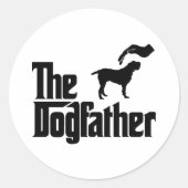 Spinone Italiano Runder Aufkleber (Vorderseite)